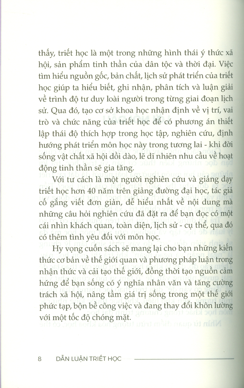 Dẫn Luận Triết Học - Lê Công Sự
