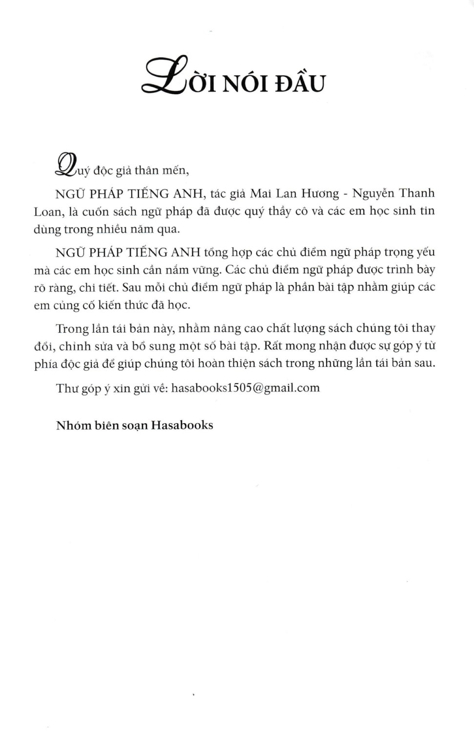 Ngữ Pháp Tiếng Anh - HASA