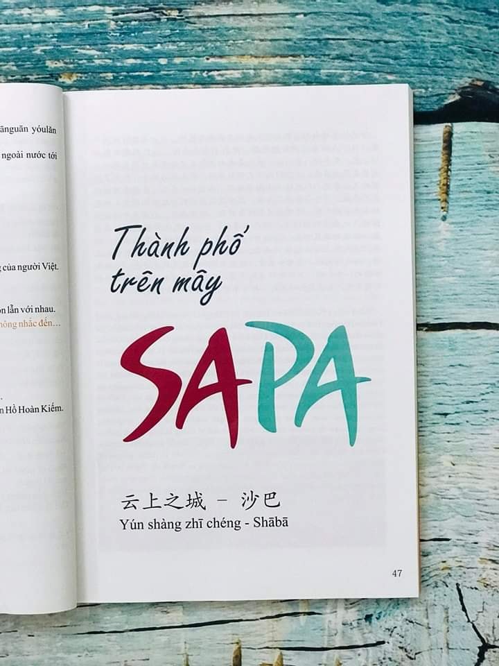 Sách- Combo gửi tôi thời Thanh Xuân song ngữ Trung việt có phiên âm MP3 nghe + Du lịch Việt Nam Ẩm thực và cảnh điểm (in màu, có audio nghe, giấy ảnh c2) có audio nghe+DVD tài liệu