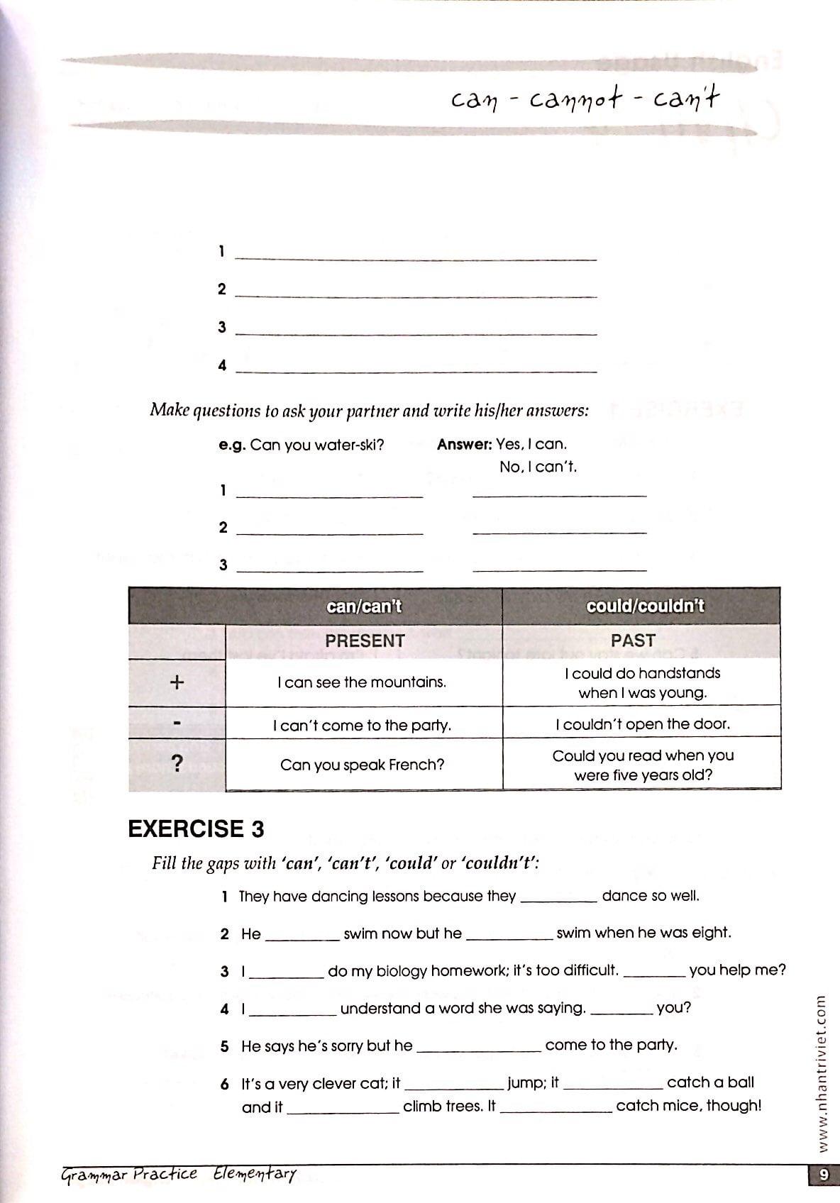 The Grammar Files A1 Elementary (Không CD)