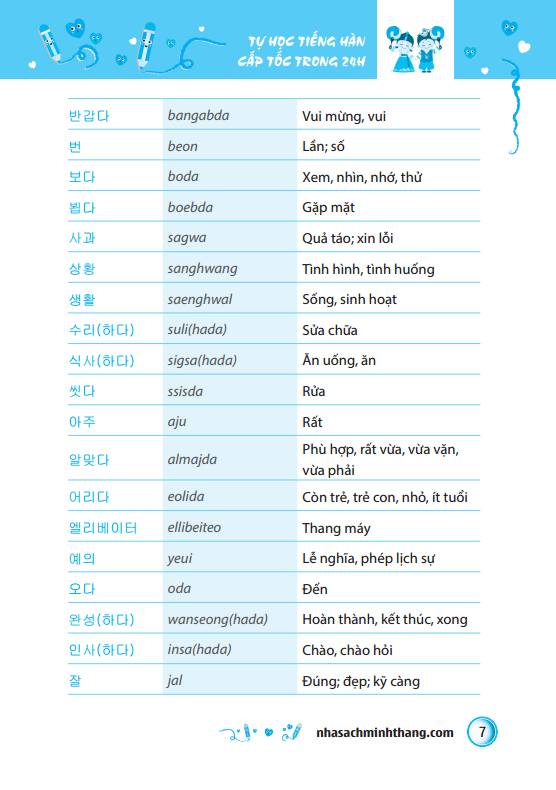 Tự Học Tiếng Hàn Cấp Tốc Trong 24h