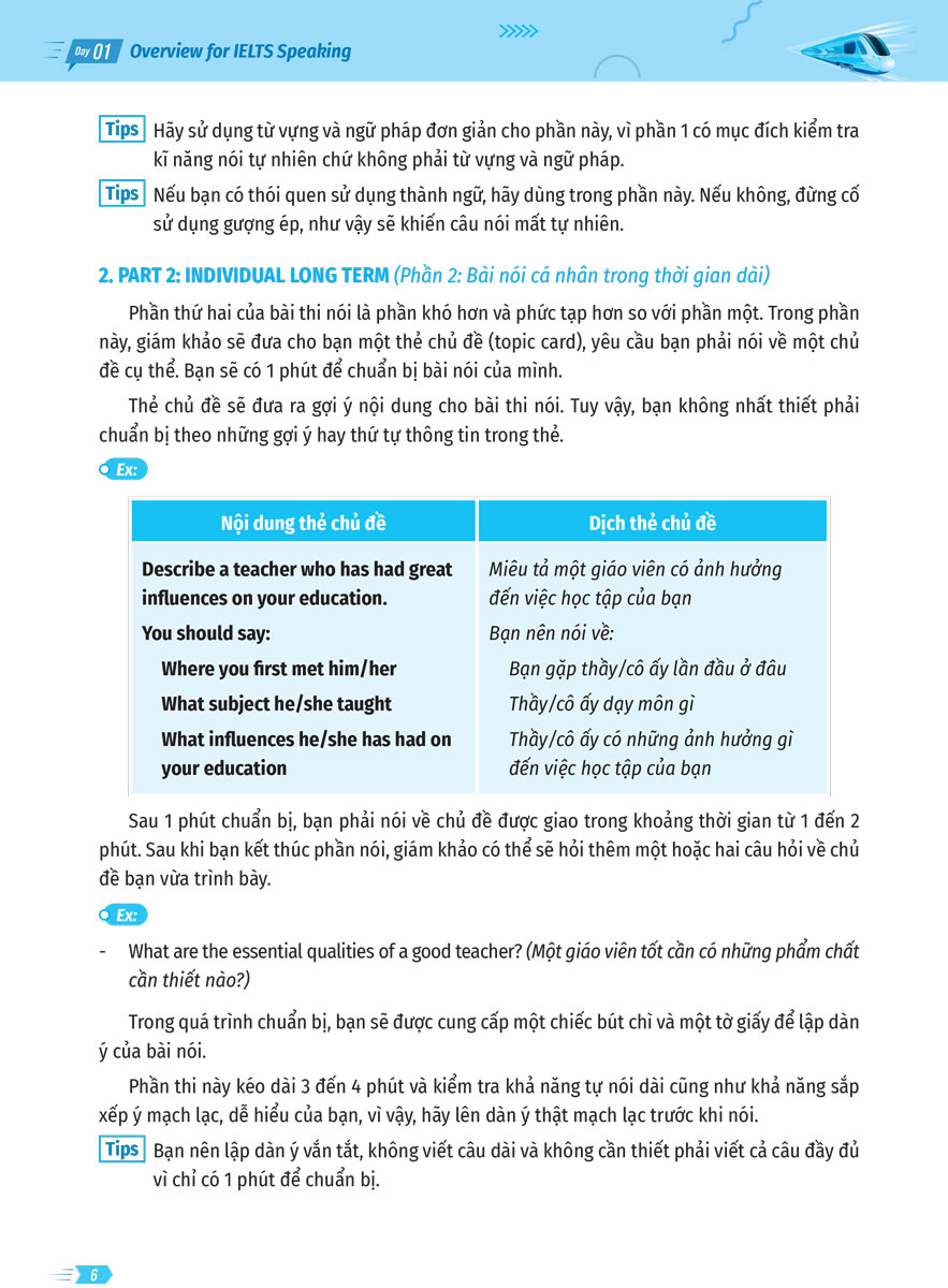 IELTS Cấp Tốc - 20 Ngày Speaking - MEGA