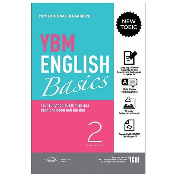 Combo YBM English Basics (2 Cuốn) - Bản Quyền