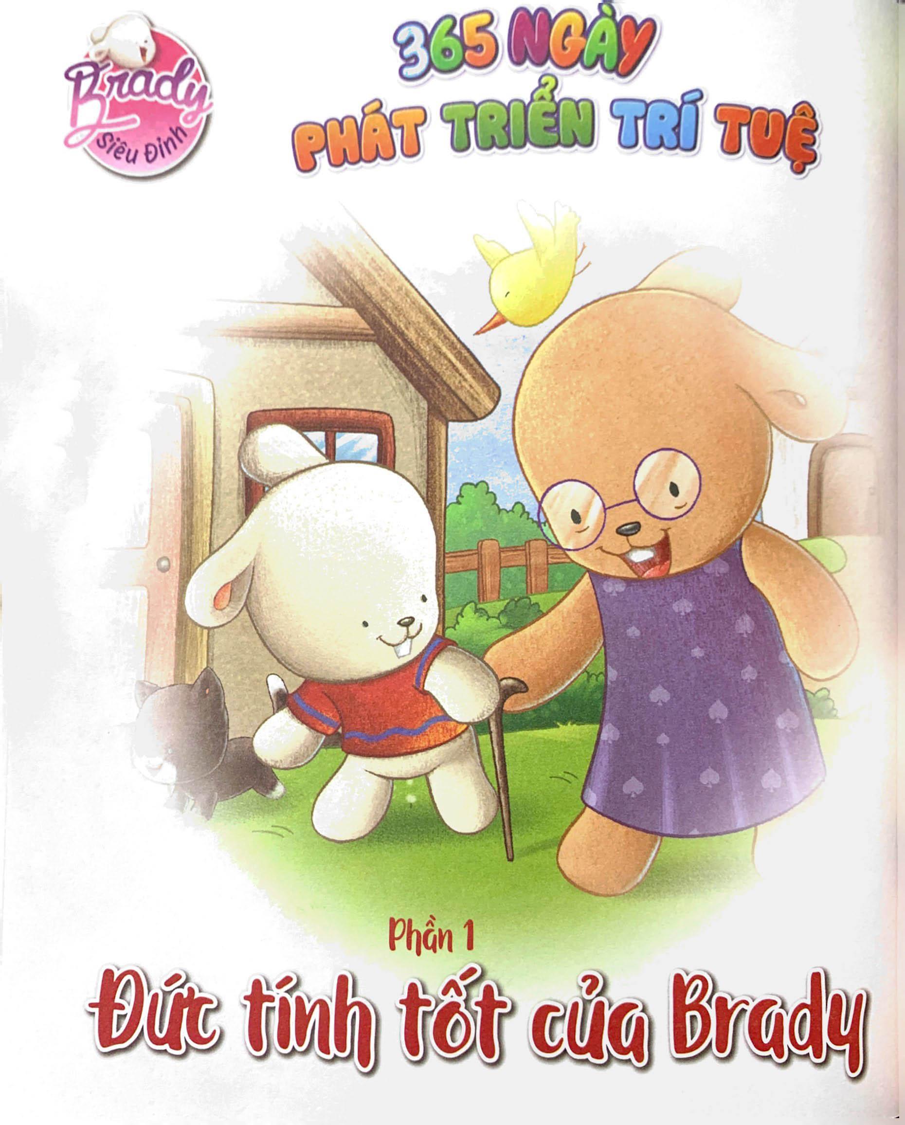 Brady Siêu Đỉnh - 365 Ngày Phát Triển Trí Tuệ - Level 3 - Đức Tính Tốt Và Phương Tiện Giao Thông