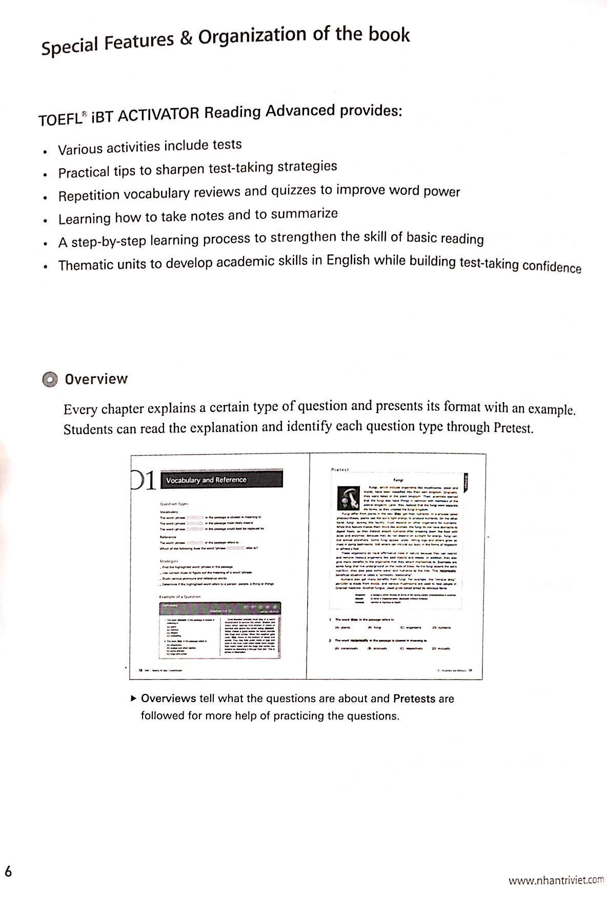 TOEFL iBT Activator Reading (Tập 3) - Advanced