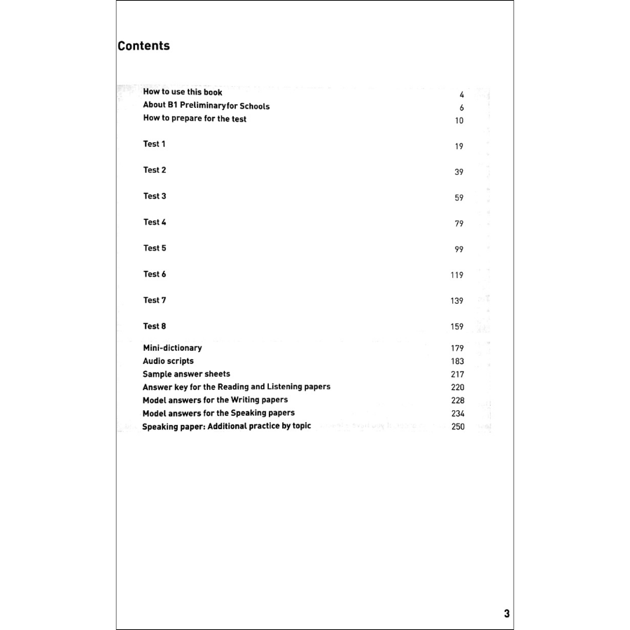 B1 Preliminary for Schools - 8 Practice Tests (Quét mã MP3 để nghe file)