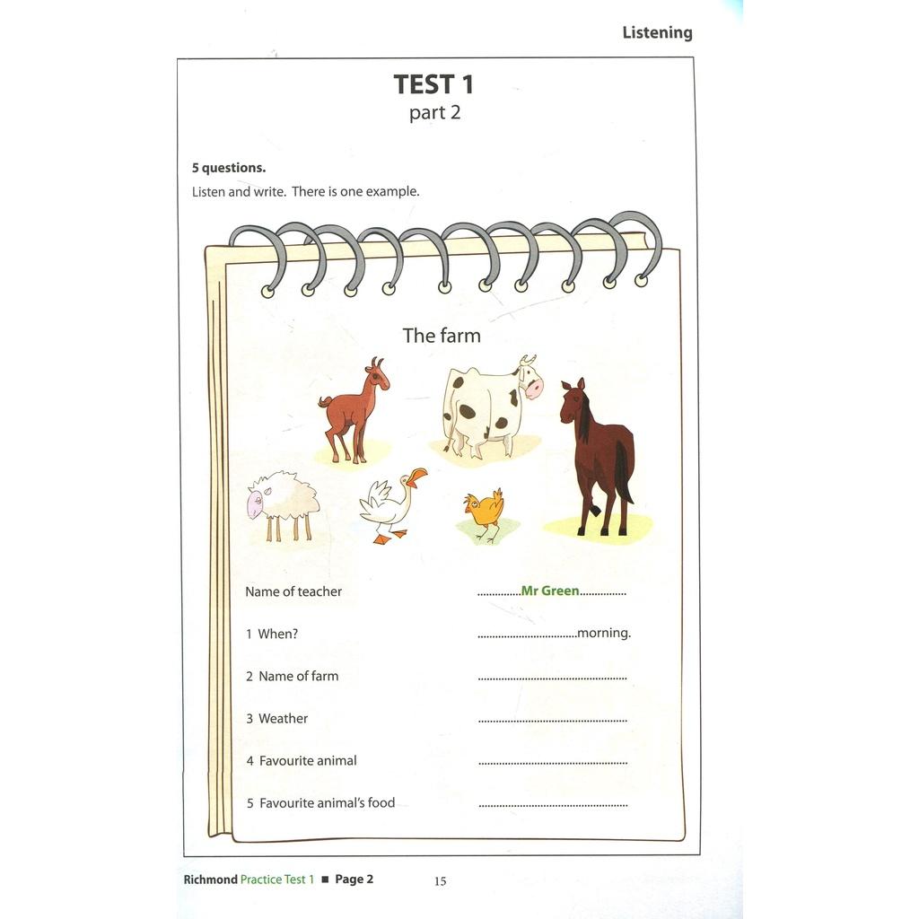 Richmond Practice Tests Movers - Bản Quyền