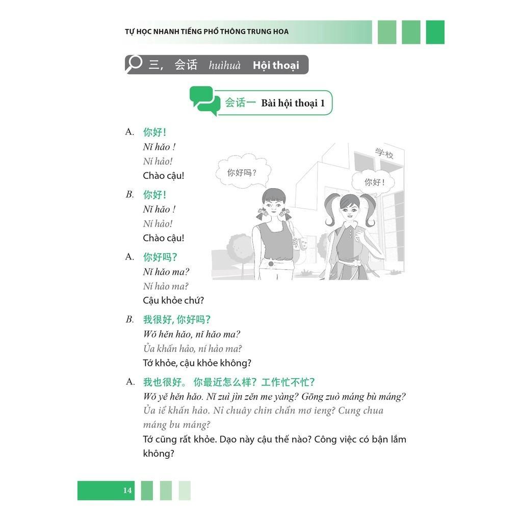 Sách - Tự Học Nhanh Tiếng Phổ Thông Trung Hoa - MCBooks