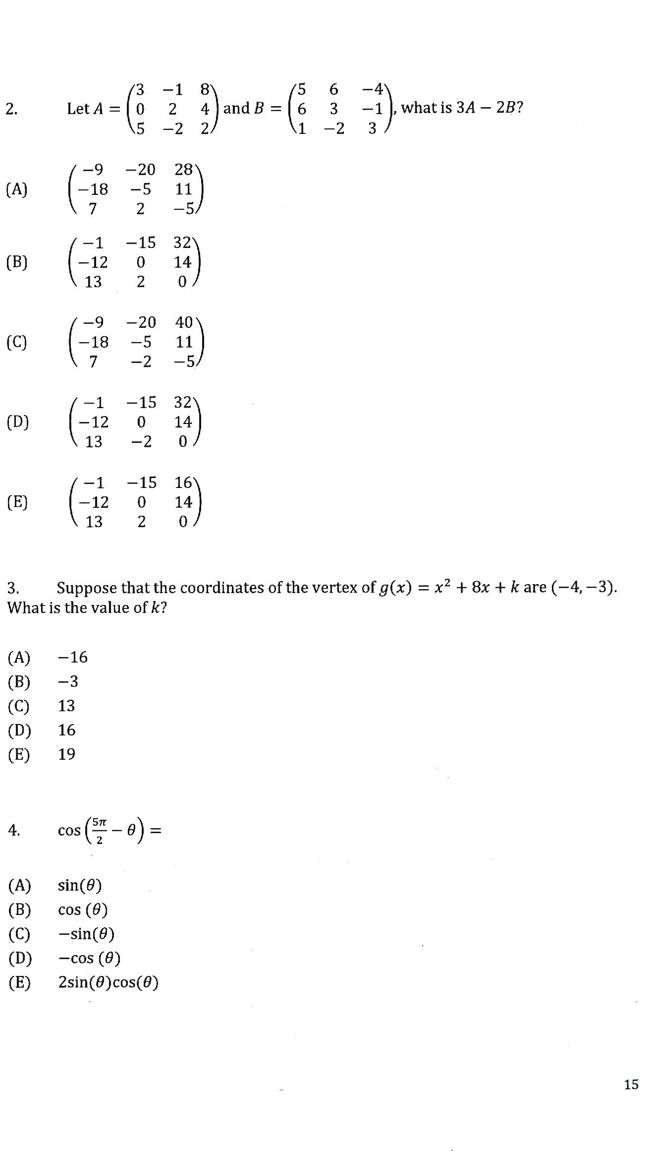 Bứt Phá Điểm Số Sat 2 Với 626 Bài Toán Khó – Questions For The Sat Mathematics Level 2 Subject Test