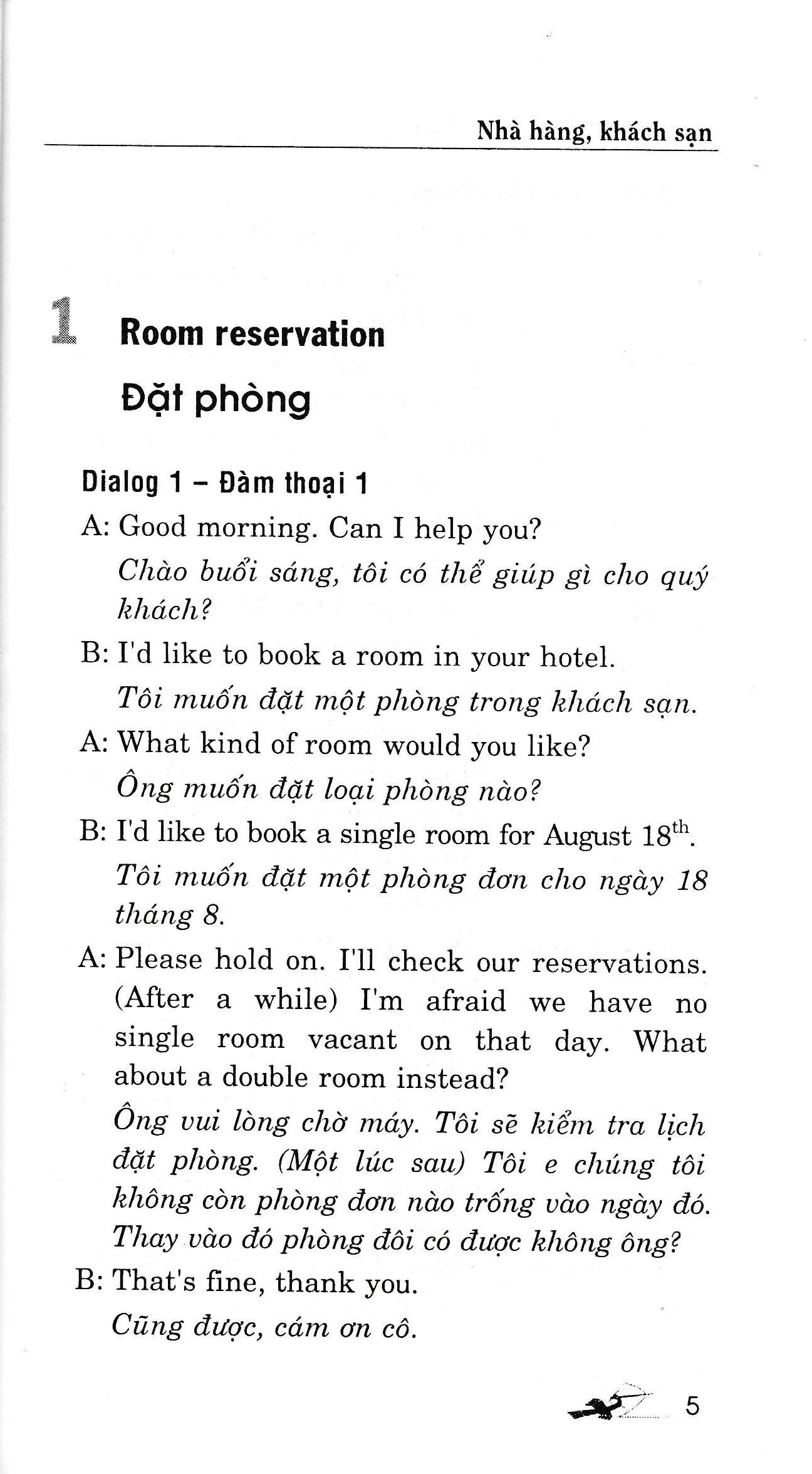 Tự Học Đàm Thoại Tiếng Anh Nhà Hàng - Khách Sạn (Kèm CD) (VL)