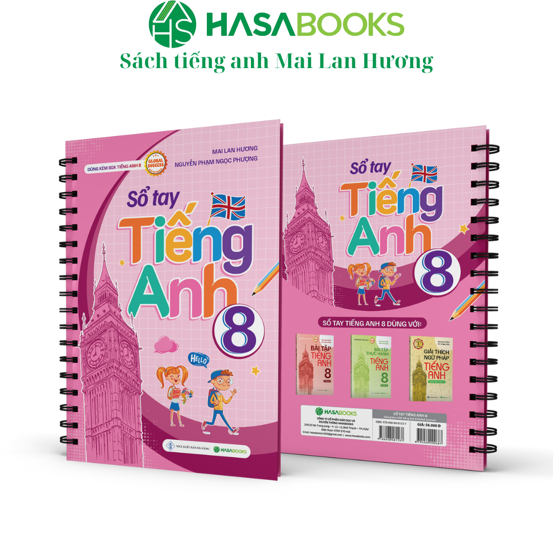 Sổ Tay Tiếng Anh 8 Global Success - Mai Lan Hương