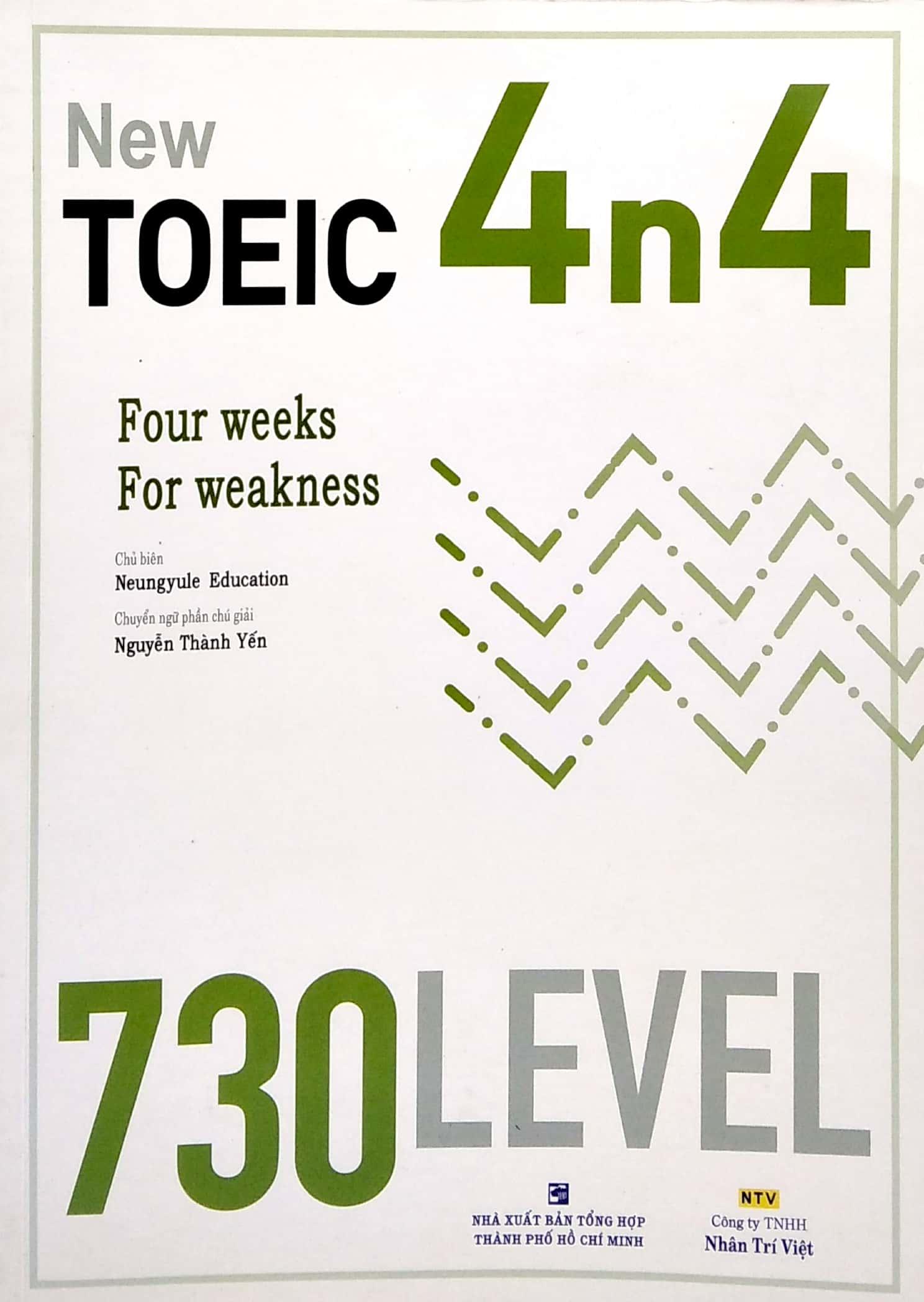 New TOEIC 4n4 - 730 Level (Kèm CD)