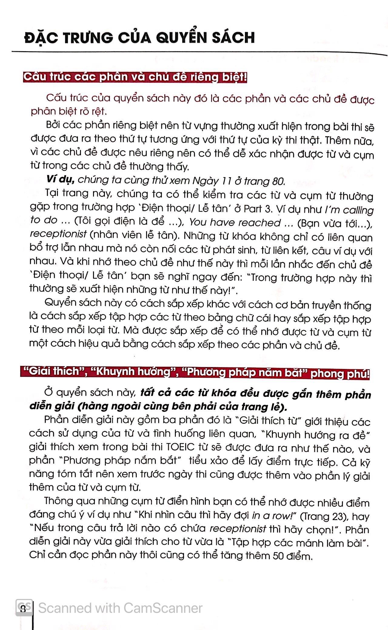 Words And Phrases The Toeic Test - Từ Và Cụm Từ Cho Kỳ Thi Toeic Test