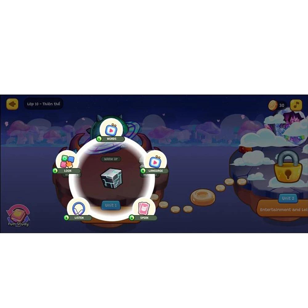 Gói Edufun Premium Level 10 (Thẻ Học Tiếng Anh EDUFUN + Tặng Kèm Sách Học Sinh, Sách Bài Tập, 2 Cuốn Truyện)