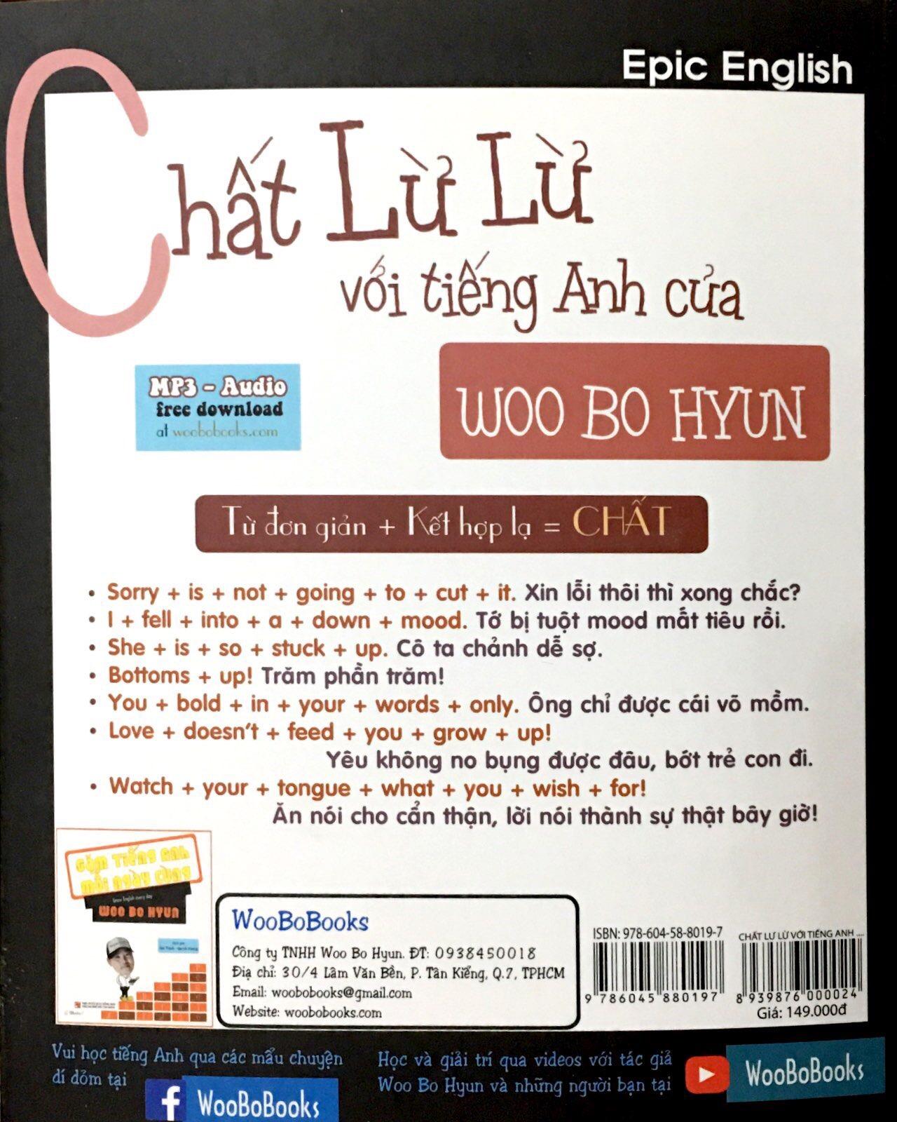 Chất lừ lừ với tiếng Anh của Woo Bo Hyun