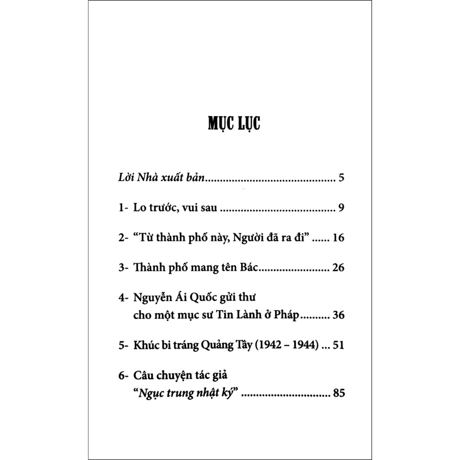 Theo Dấu Chân Bác Hồ