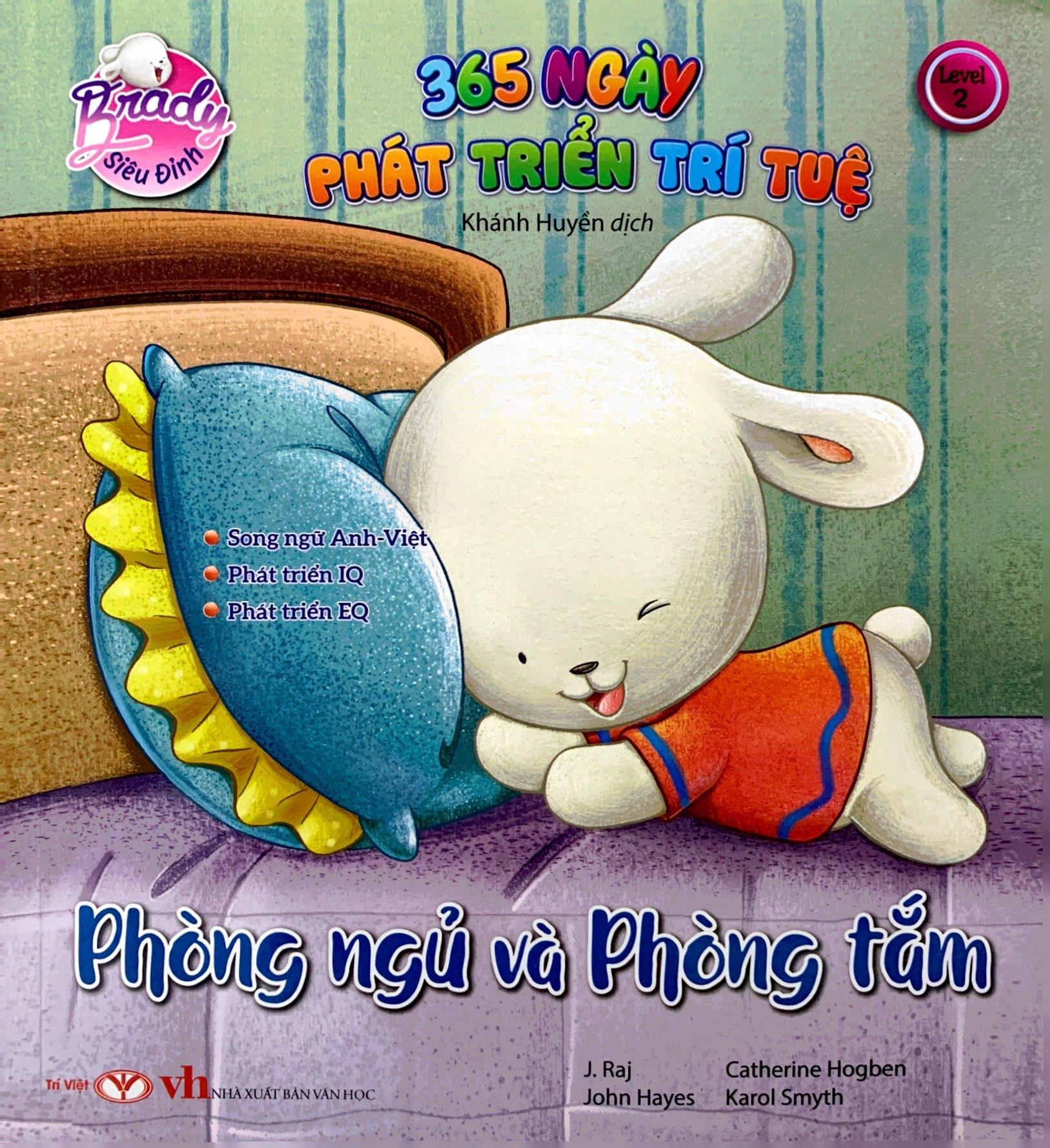 Brady Siêu Đỉnh - 365 Ngày Phát Triển Trí Tuệ - Level 2 - Phòng Ngủ Và Phòng Tắm