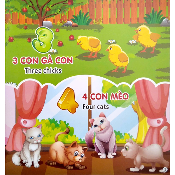 Tủ Sách Học Tiếng Anh Bằng Hình - Su Su Nhận Biết - Số Đếm