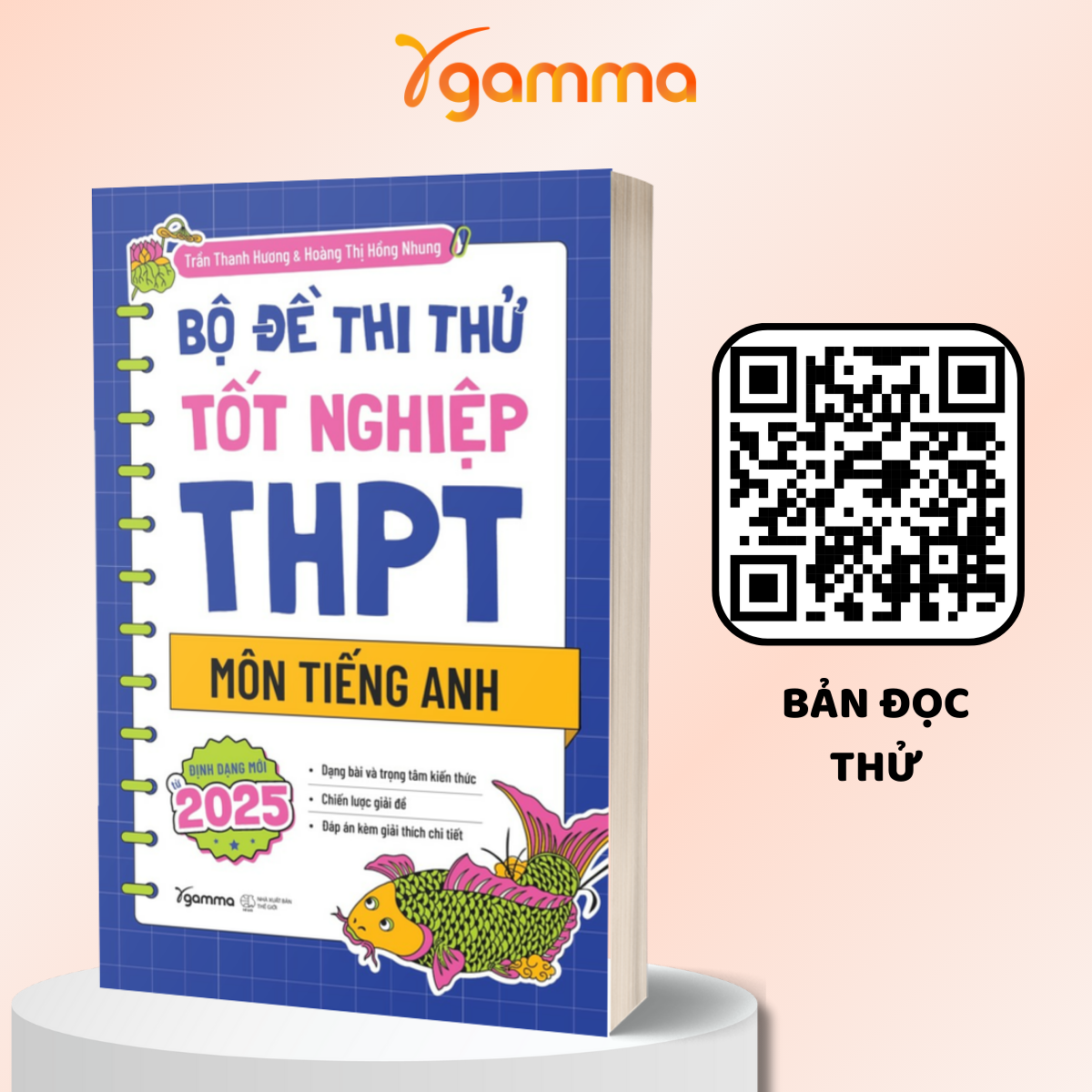 Combo Sách Bộ Đề Thi Thử Tốt Nghiệp THPT Môn Tiếng Anh + Nuance 1 - 50 Sắc Thái Của Từ