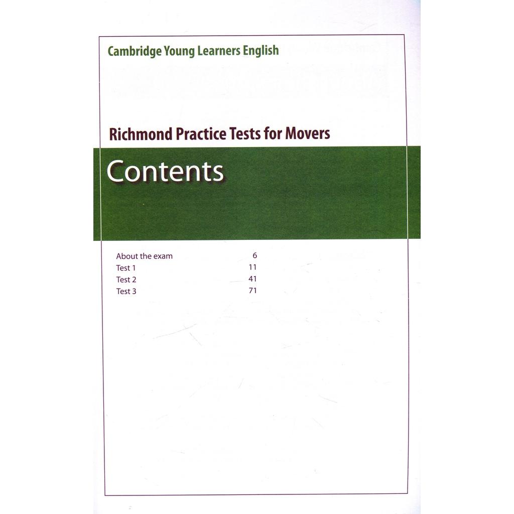 Richmond Practice Tests Movers - Bản Quyền