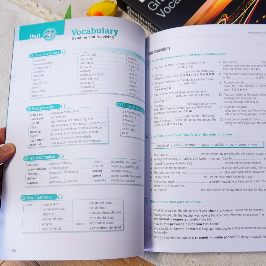 Trọn Bộ Giáo Trình Destination Grammar & Vocabulary B1, B2, C1&C2 (Kèm Đáp Án)