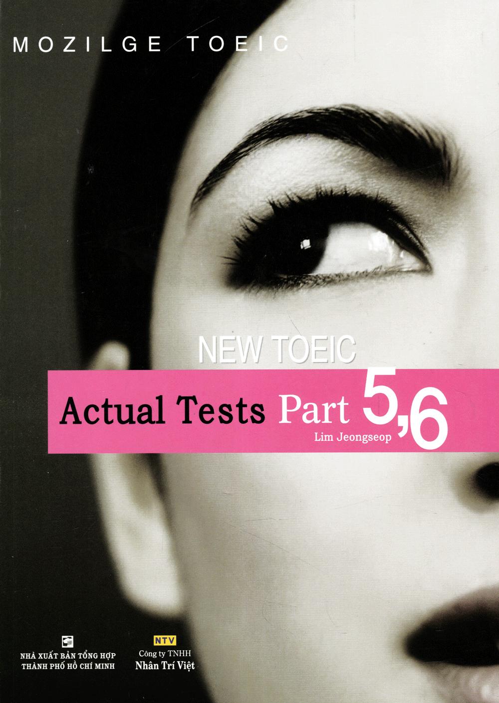 New TOEIC Actual Test Part 5,6 (Không CD)