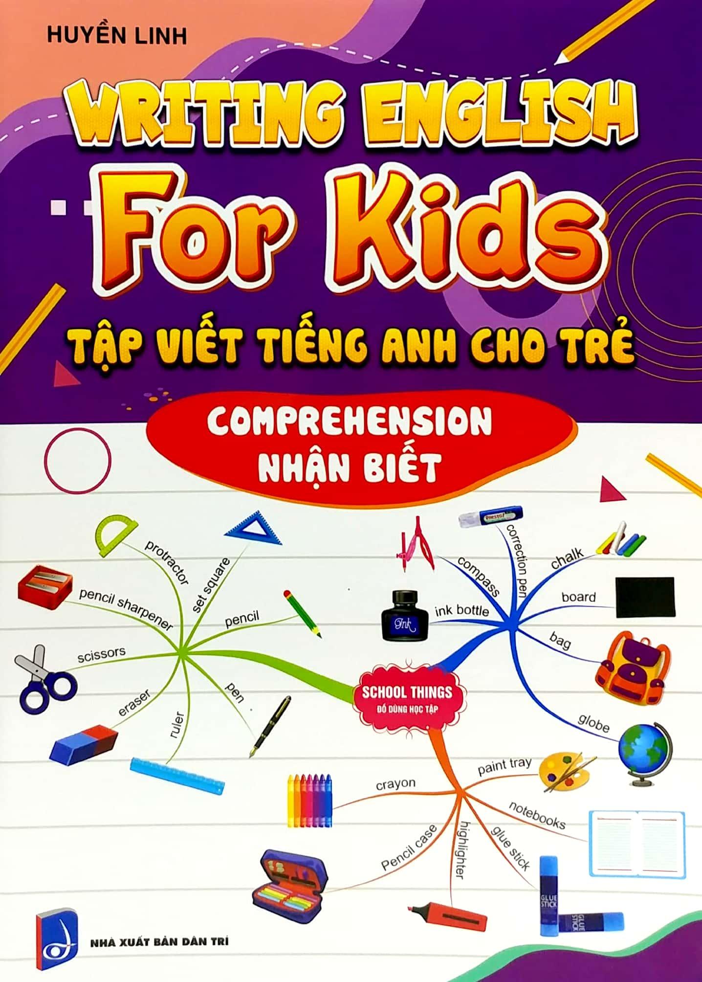 Tập Viết Tiếng Anh Cho Trẻ - Nhận Biết