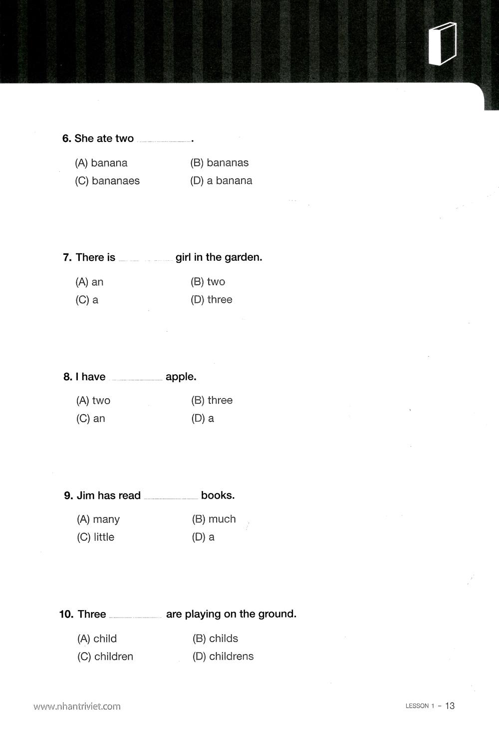 Toeic Smart - Green Book Grammar (Kèm CD)