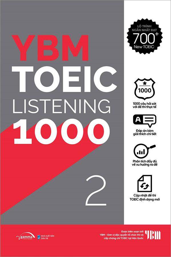 YBM TOEIC Listening 1000 - Tập 2