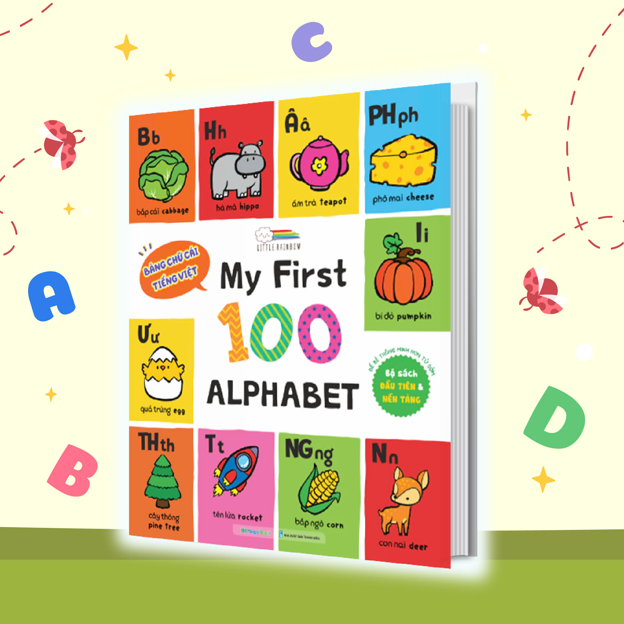 Combo My First 100 Plants - 100 Alphabet - Transport & Jobs (3 cuốn)