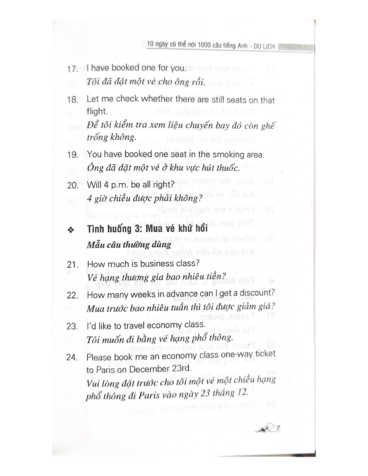 10 Ngày Có Thể Nói 1000 Câu Tiếng Anh Du Lịch (Kèm CD) - Vanlangbooks