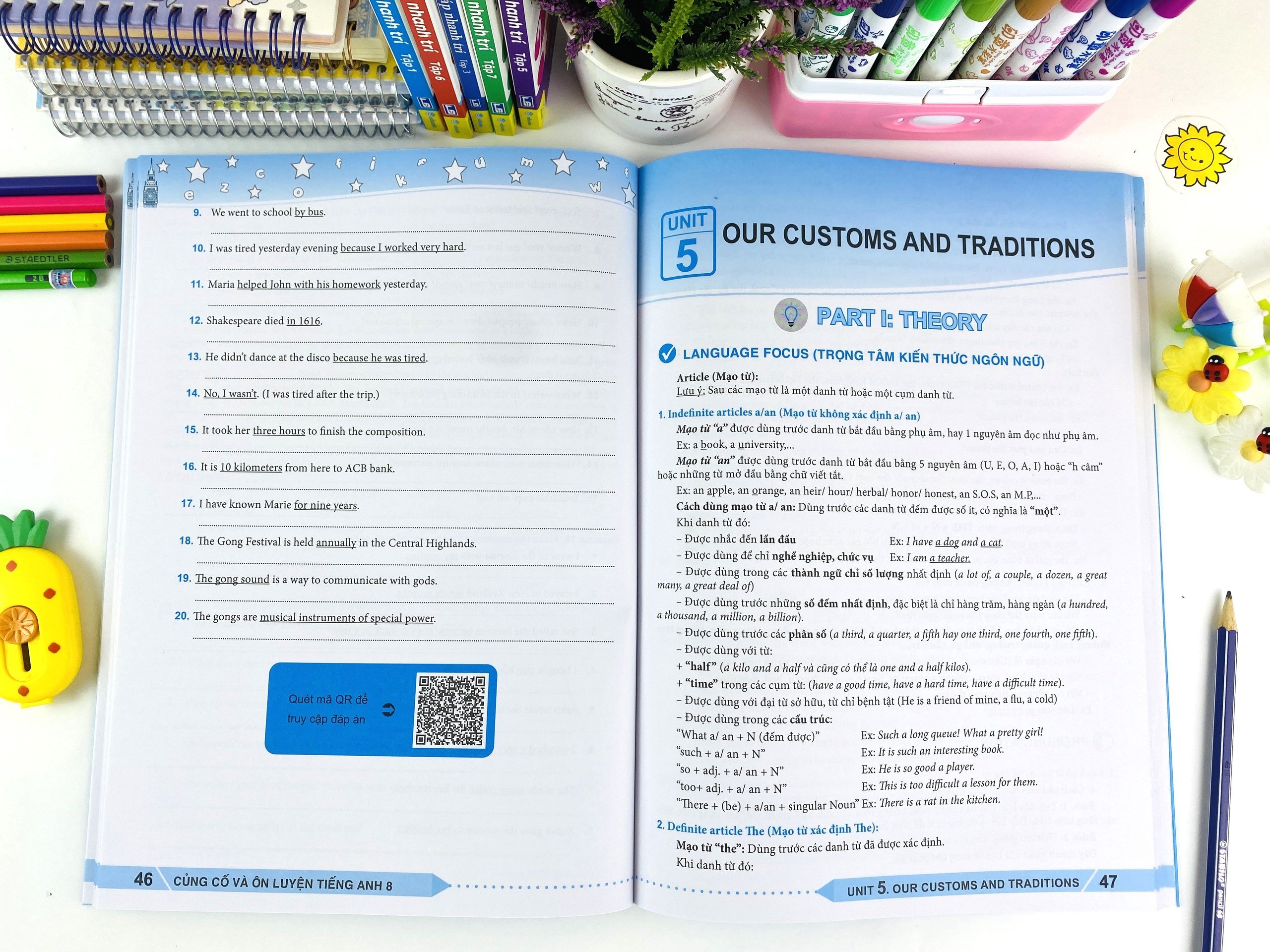 Sách - Củng Cố Và Ôn Luyện Tiếng Anh 8 - Biên soạn theo chương trình GDPT mới - Global Success - ndbooks