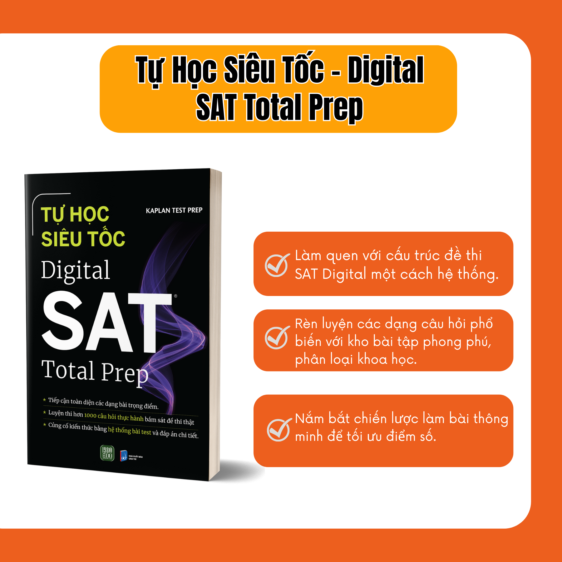 Sách - Tự Học Siêu Tốc – Digital Sat Total Prep