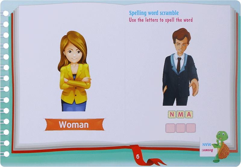 Những Cặp Từ Vựng Trái Nghĩa Và Trò Chơi Ghép Chữ - Opposite Words In Pictures (Tập 3)