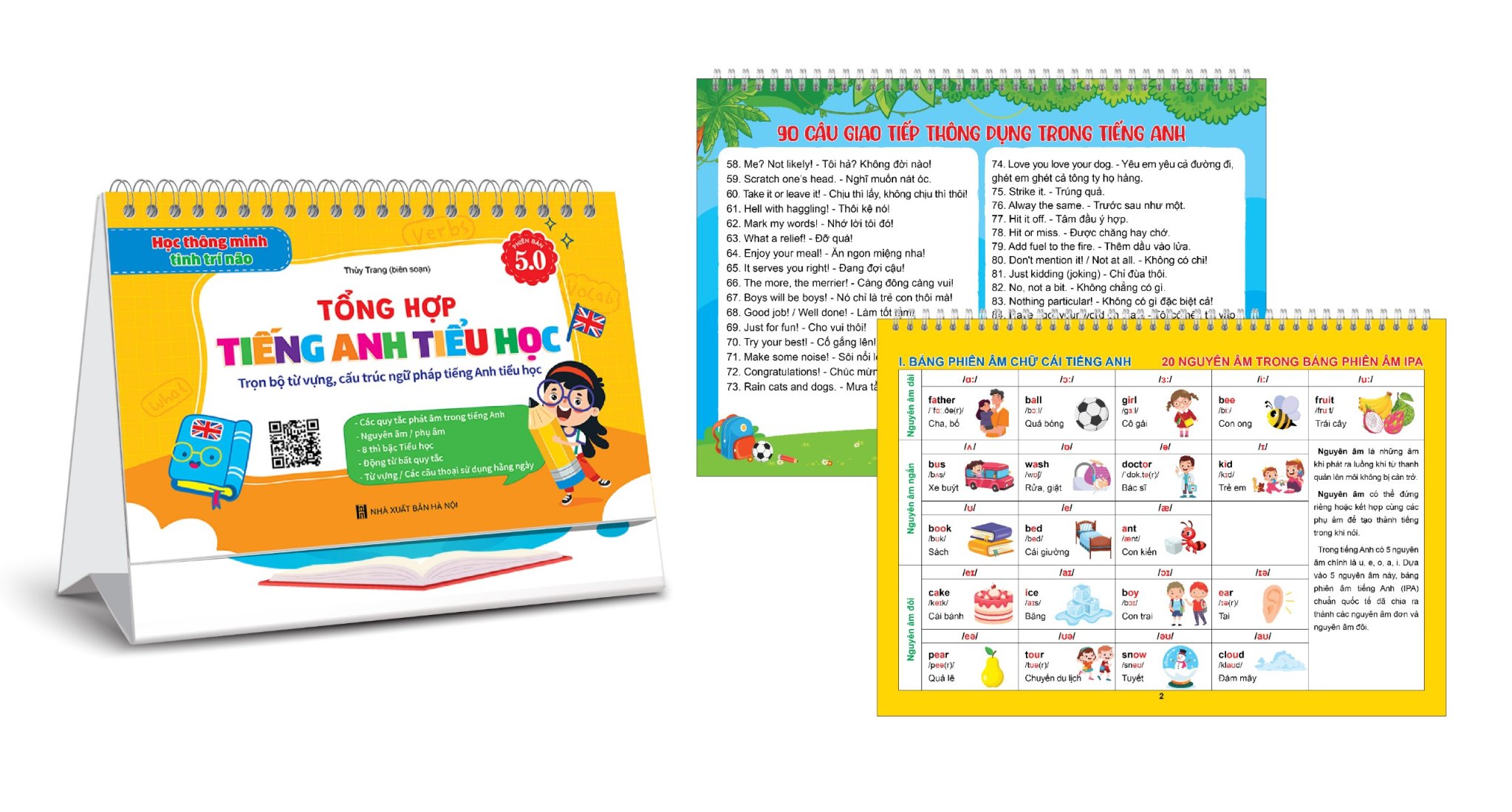Học thông minh tinh trí não - Tổng hợp Tiếng Anh tiểu học