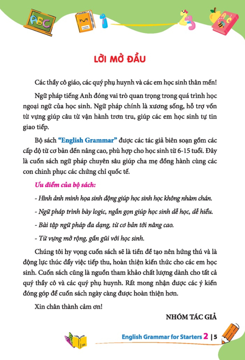 English Grammar For Starters 2 (Có Đáp Án) _MT