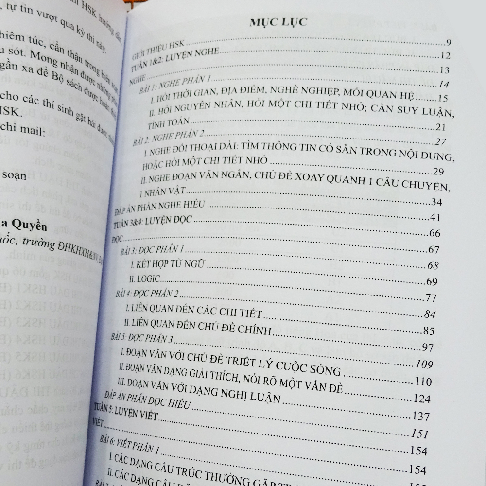 Sách - 5 Tuần Thi Đậu HSK Cấp Độ 5 - Sách luyện thi tiếng Hoa độc quyền Nhân Văn