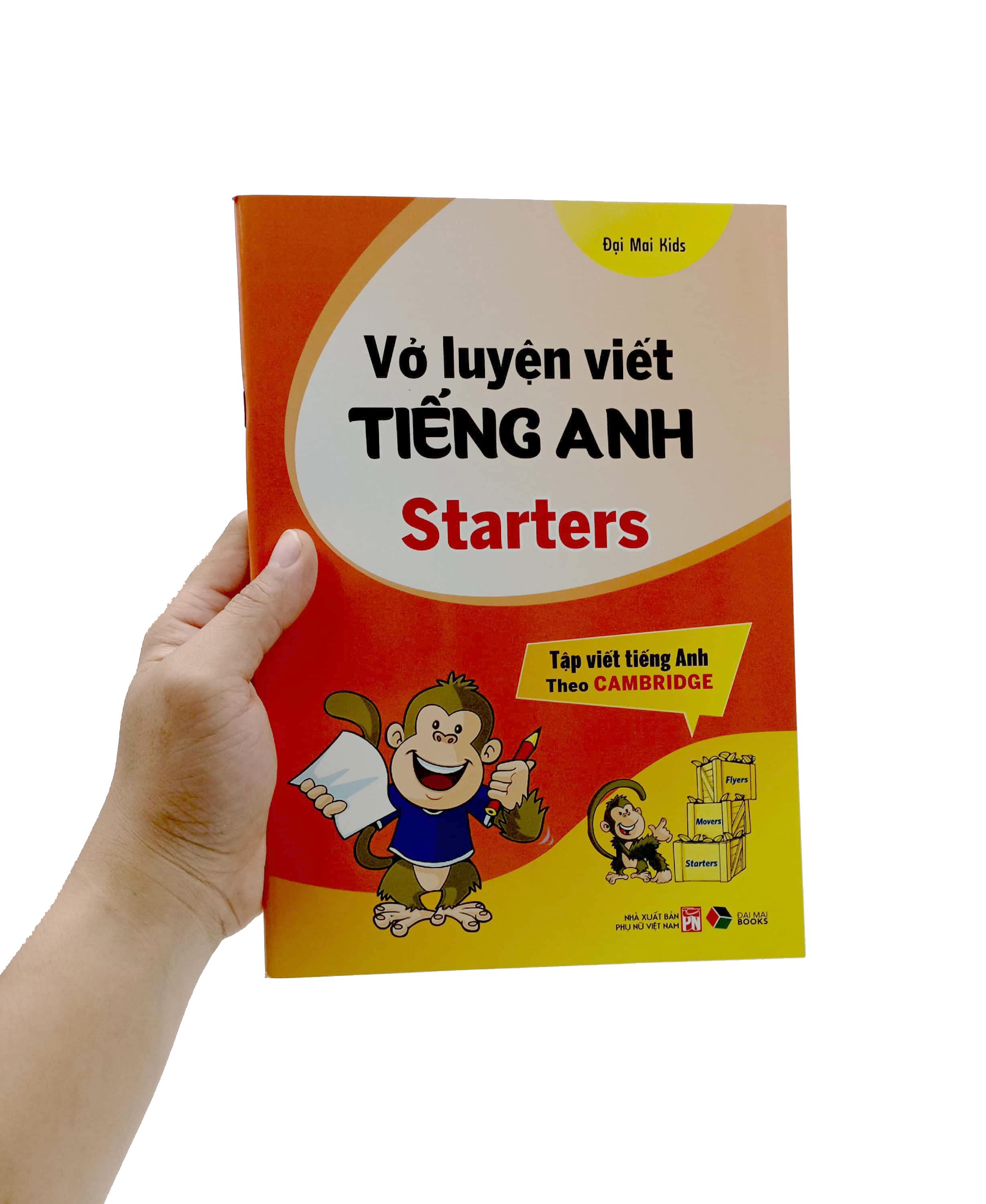 Vở Luyện Viết Tiếng Anh Starters (Tập Viết Tiếng Anh Theo Cambridge)