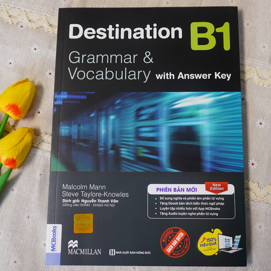 Trọn Bộ Giáo Trình Destination Grammar & Vocabulary B1, B2, C1&C2 (Kèm Đáp Án)