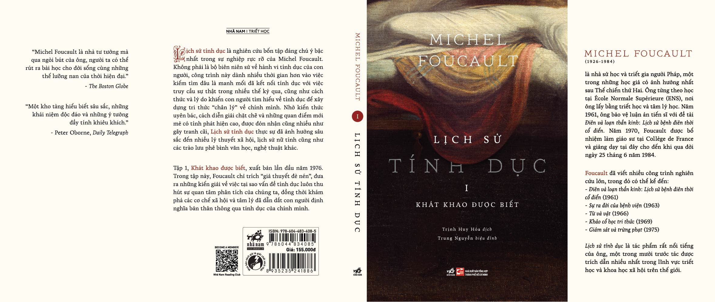 Sách - Lịch sử tính dục (Tập 1): Khát khao được biết (Michel Foucault) (Nhã Nam Official)