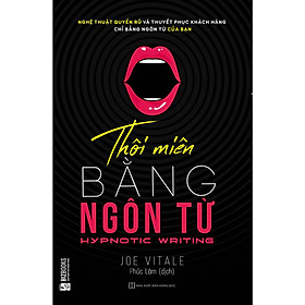 Thôi miên bằng ngôn từ (bản 2018 bìa hình đen) + kèm 1 bookmark hình ngẫu nhiên