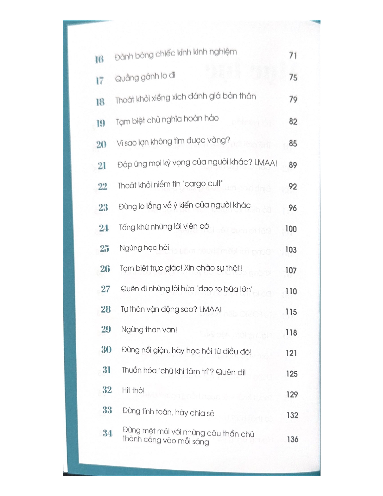 Triết Lý LMAA - Cảm Ơn, Nhưng Không Phải Hôm Nay ! - Vanlangbooks