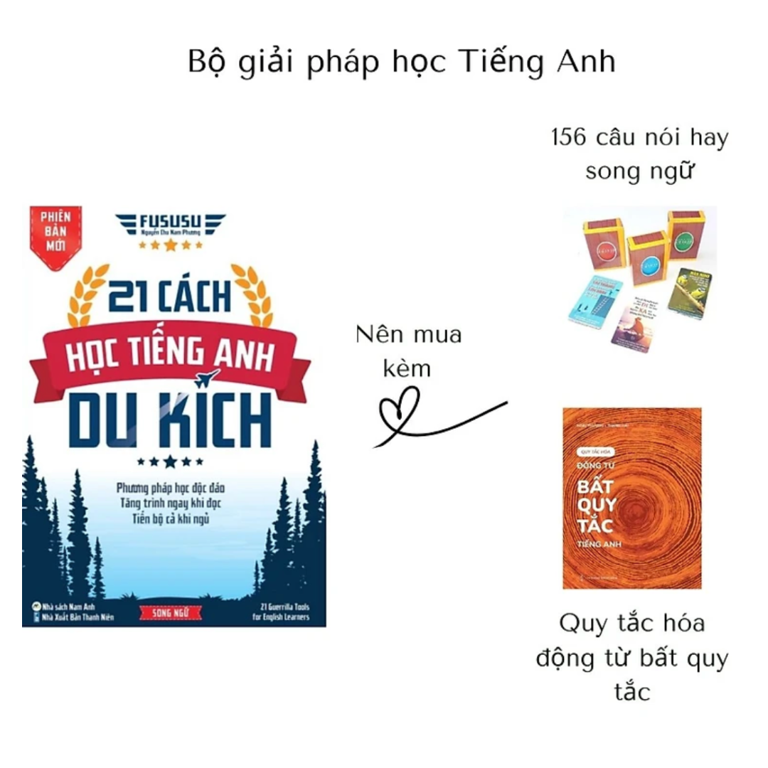 21 Cách Học Tiếng Anh Du Kích - FuSuSu (Song ngữ)