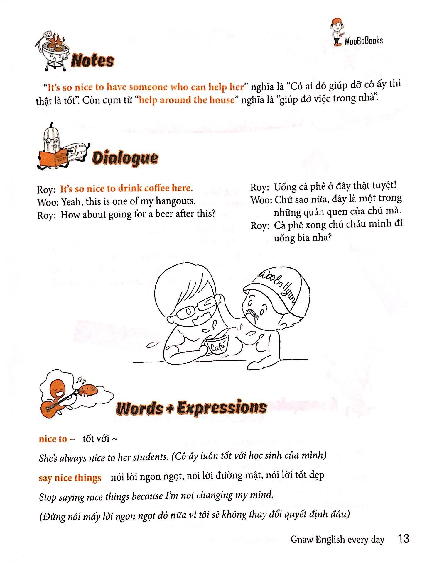 Gặm tiếng anh mỗi ngày cùng Woo Bo Hyun