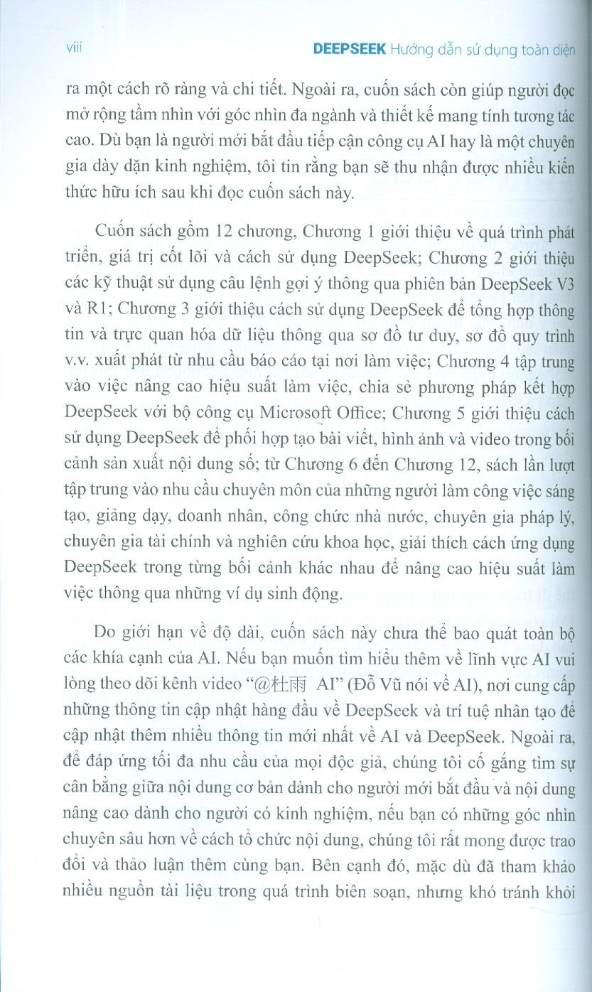DeepSeek - Hướng Dẫn Sử Dụng Toàn Diện: Ứng Dụng Thực Tiễn Trong Mọi Lĩnh Vực Nghề Nghiệp
