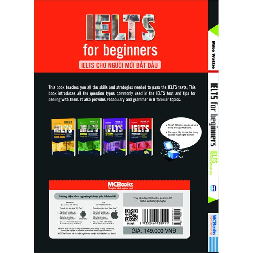 Ielts For Beginners Ielts Cho Người Mới Bắt Đầu - Bản Quyền