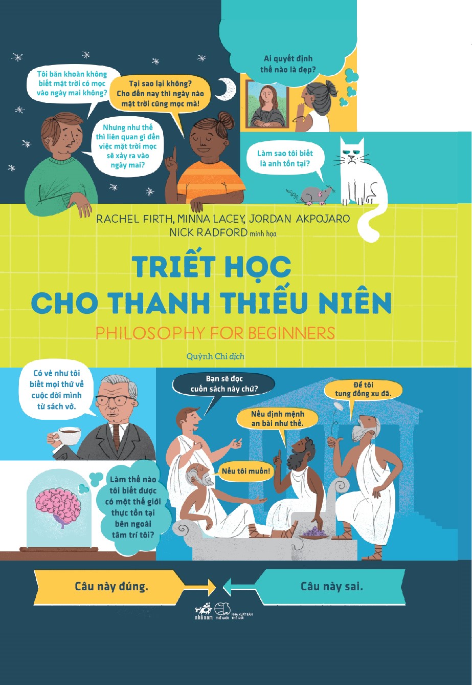 Sách - Triết học cho thanh thiếu niên (Philosophy for Beginners) (Nhã Nam Official)
