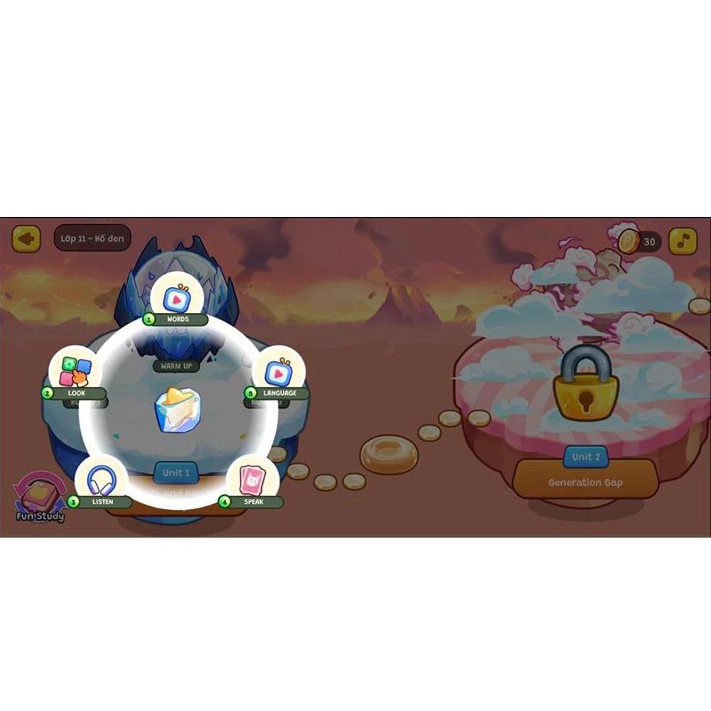 Gói Edufun Premium Level 11 (Thẻ Học Tiếng Anh EDUFUN + Tặng Kèm Sách Học Sinh, Sách Bài Tập, 2 Cuốn Truyện)