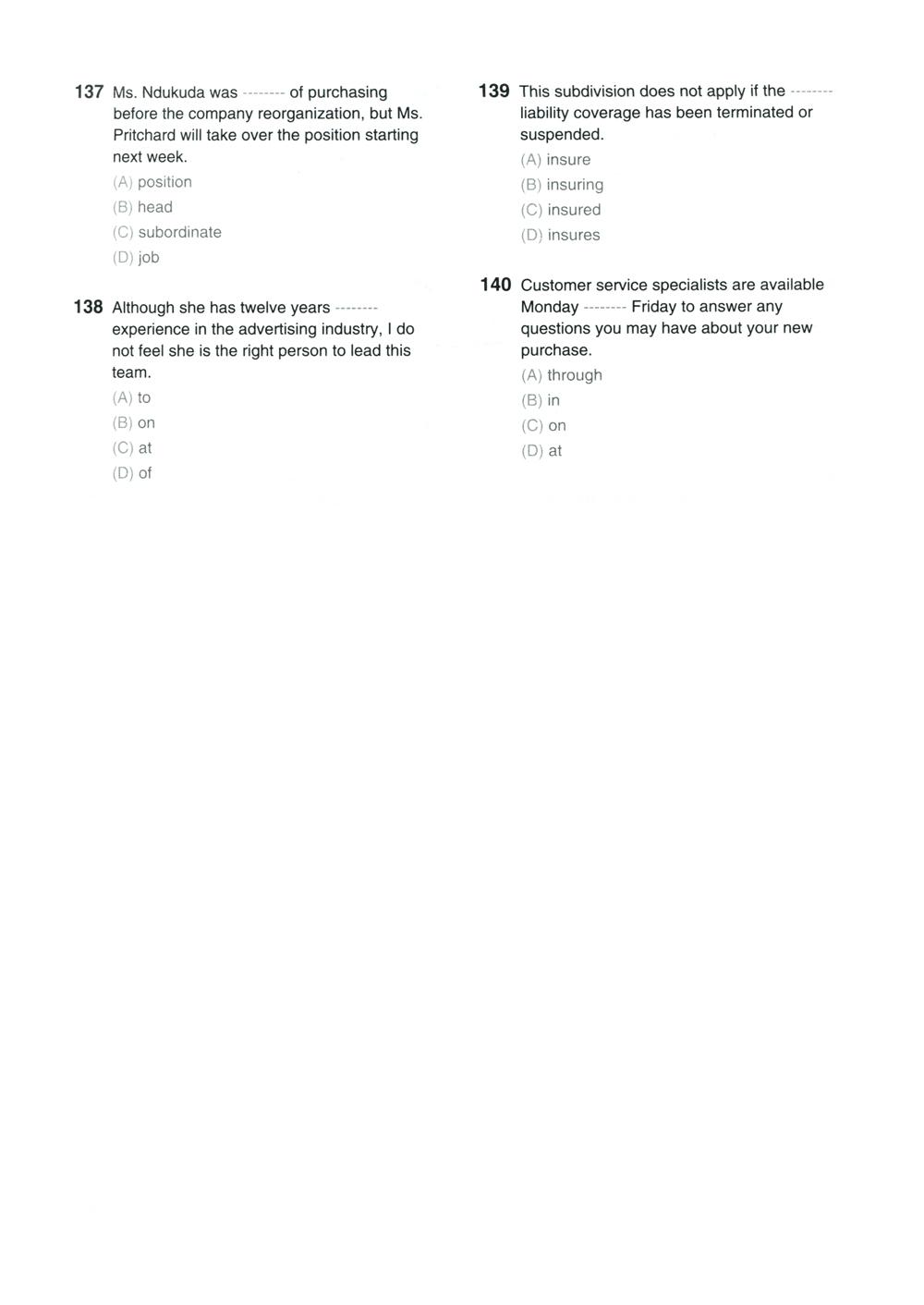 New TOEIC Actual Test Part 5,6 (Không CD)
