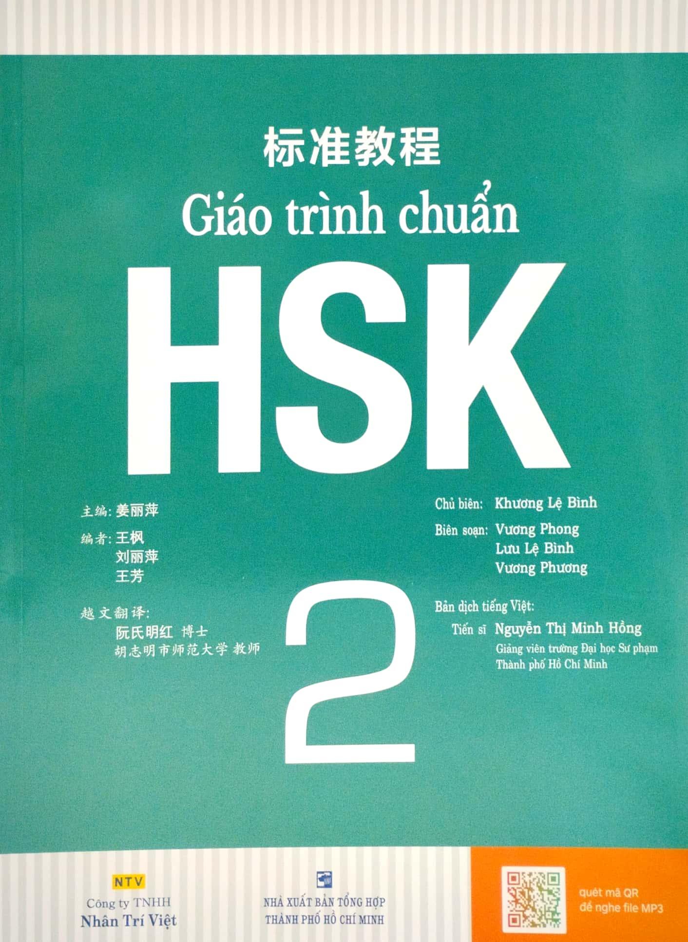 Combo Sách Giáo Trình Chuẩn HSK 2 - Sách Bài Học Và Bài Tập (Bộ 2 Cuốn)